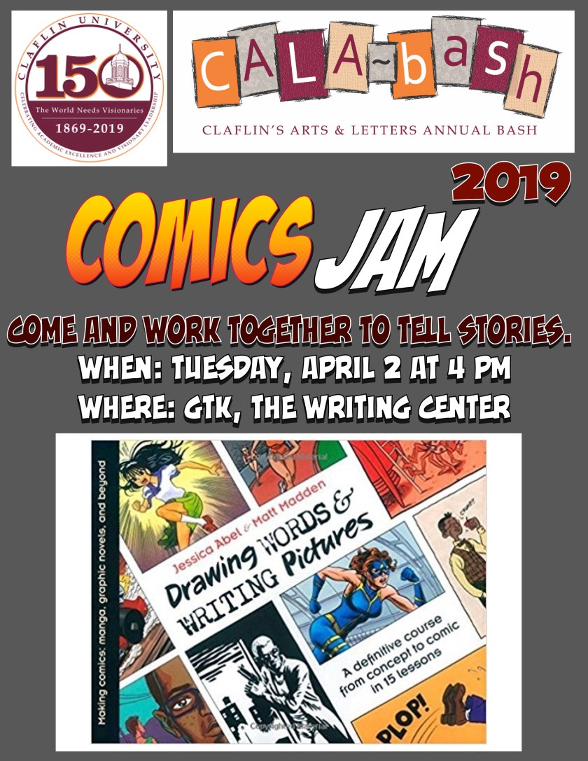 Comics Jam Flyer